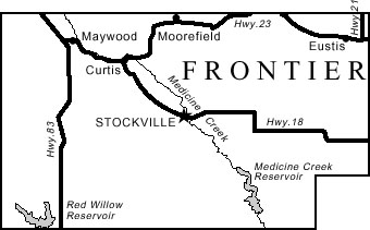 Frontier County Map